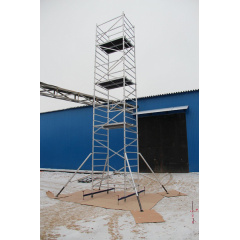 Вишка-тура алюмінієва базовий комплект із майданчиком ВТ12 Стандарт Ковель