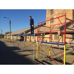 Будівельна риштовка на колесах 3.9 м 1.2 х 2.0 (м) 2+1 Техпром Львів