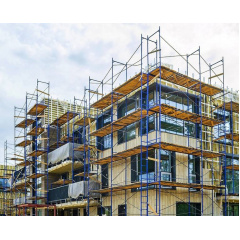 Рамные строительные леса комплект 8 х 9 (м) Стандарт Новояворовск