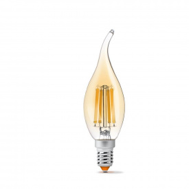 Лампа Filament Videx C37FtA 6 Вт E14 2200 K Бронза (25797)