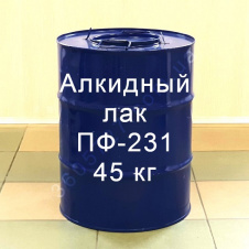 Алкидный лак ПФ-231 для строительства и ремонта для защиты древесины Технобудресурс от 5 кг
