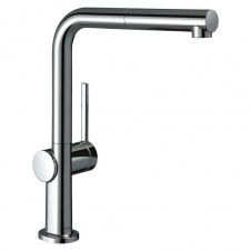HANSGROHE TALIS M54 смеситель для кухни, однорычажный, 270, с вытяжным изливом, 1jet, sBox, хром