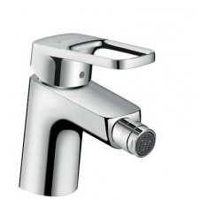 HANSGROHE LOGIS LOOP смеситель для биде однорычажный со сливным гарнитуром хром