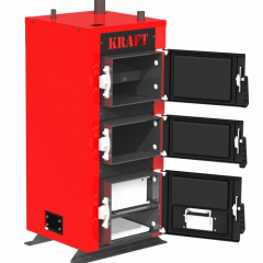 Котел твердопаливний KRAFT K 24 кВт сталь 5 мм Коростень