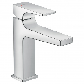 HANSGROHE METROPOL смеситель для умывальника однорычажный 110, со сливным гарнитуром push-open, хром