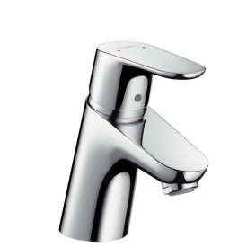 HANSGROHE Focus 70 Смеситель для раковины, однорычажный, с донным клапаном Push Open