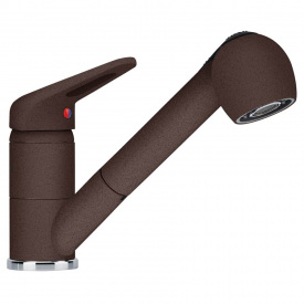 Смеситель для кухни Franke Novara Plus Pull Out шоколад