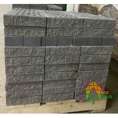 Кирпич облицовочный пустотелый ECOBRICK графит Шостка