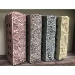 Цегла облицювальна пустотіла ECOBRICK скеля, мармур коричнева Хмельницький