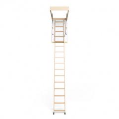 Чердачная лестница Bukwood Luxe Long 110х80 см Ровно