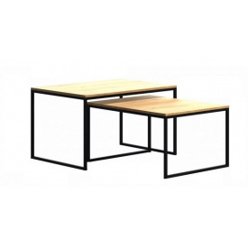 Кофейный журнальный столик в стиле LOFT (NS-612)