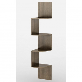 Полка навесная Тиса Мебель Аудио БЕЗ труб Венге