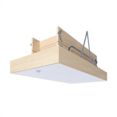 Чердачная лестница Bukwood Double Luxe Long 120х70 см Пологи