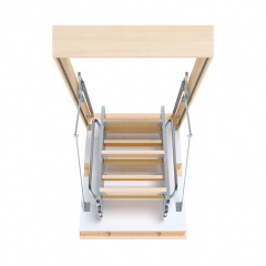 Чердачная лестница Bukwood Double Luxe Metal Mini 90х70 см Кобыжча