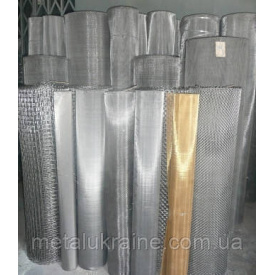 Сітка нержавіюча фільтрова 0,63х0,63 дріт 0,25 мм AISI 304