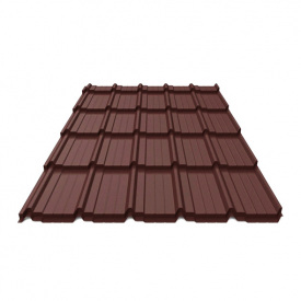 Металлочерепица ArcelorMittal Мадера 0,50 мм matt Польша