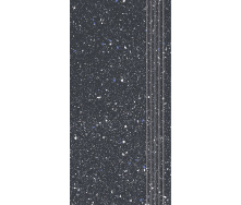 Плитка для сходів Paradyz Moondust Antracite Stopnica Prosta Nacinana Mat. G1 29,8 х59, 8 см