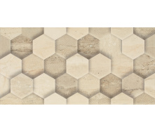 Керамическая плитка Paradyz Sunlight Stone Beige Sciana Dekor Geometryk G1 30х60 см