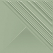 Керамическая плитка Paradyz Feelings Green Sciana Struktura Polysk G1 19,8х19,8 см