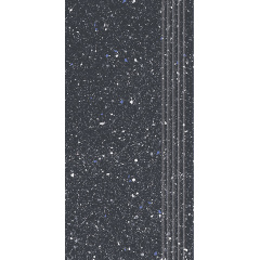 Плитка для сходів Paradyz Moondust Antracite Stopnica Prosta Nacinana Mat. G1 29,8 х59, 8 см Харків