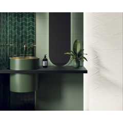 Керамическая плитка Paradyz Nightwish Green Sciana Rekt. G1 25х75 см Вільнянськ