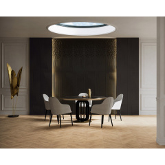 Керамическая плитка Paradyz Cold Crown Black Sciana Struktura Rekt. G1 39,8х119,8 см Харків