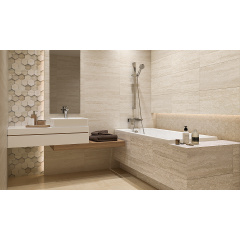 Керамическая плитка Paradyz Sunlight Stone Beige Mozaika Prasowana Hexagon G1 22х25,5 см Запорожье
