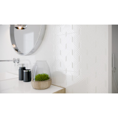 Керамическая плитка Paradyz Synergy Bianco Sciana G1 30х60 см Вінниця