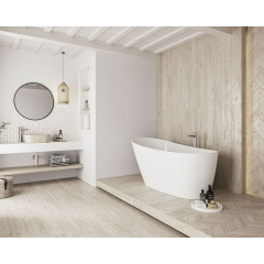 Керамогранитная плитка Paradyz Wildland Light Dekor Chevron Prawy G1 14,8х88,8 см Обухів