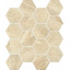 Керамическая плитка Paradyz Sunlight Stone Beige Mozaika Prasowana Hexagon G1 22х25,5 см Київ