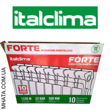 Биметаллический радиатор ItalClima Forte 500/95 BM Standart Class