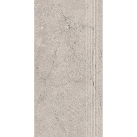 Плитка для ступеней Paradyz Sunnydust Grys Stopnica Prosta Nacinana Mat. G1 29,8х59,8 см