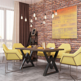 Обеденный стол в стиле LOFT (NS-1163)