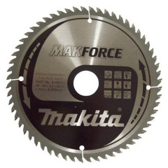 Пильный диск Makita по дереву MAKForce 190x30мм 60Т (B-08551) Івано-Франківськ