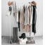 Вешалка стойка для одежды IKEA MULIG 151х99х46 см Белая (601.794.34) Тернопіль