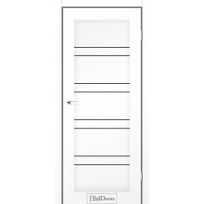 Двері міжкімнатні StilDoors (Стиль Дорс) Анталія білий матовий 600х900х2000 мм
