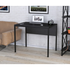 Фото - Стол письменный Loft-design L-2p-mini 920х650х750 мм прямоугольный венге Стол письменный Loft-design L-2p-mini 920х650х750 мм прямоугольный венге