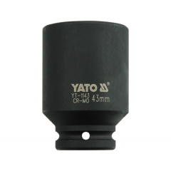 Головка торцевая Yato удлиненная 43 мм (YT-1143) Суми
