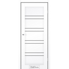 Двери межкомнатные StilDoors (Стиль Дорс) Анталия белый матовый 600х900х2000 мм Славута