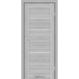 Двері міжкімнатні StilDoors (Стиль Дорс) Вікторія дуб сріблястий 600х900х2000 мм