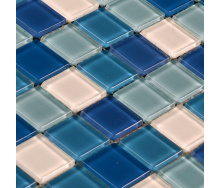 Стеклянная мозаика Керамик Полесье Breeze mix 3 300х300 мм