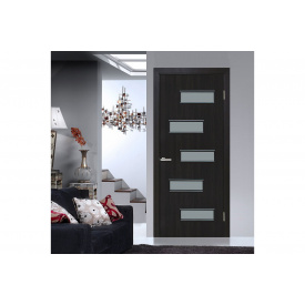 Міжкімнатні двері Оміс Етюд Венге 600х900х2050 мм