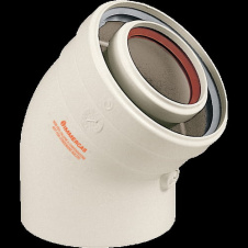 Колено Immergas 45 80/125 71.МТ7.00.79