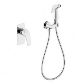 VOLLE ORLANDO набор гигиенический (смеситель скрытого монтажа с гигиеническим душем), cromo