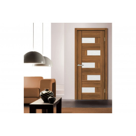 Міжкімнатні двері Оміс Доміно сатин 600х900х2050 мм
