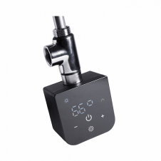 ТЭН для полотенцесушителя Onlyheat Onyx Black 0,6 кВт 1/2 с тройником 53,5 см