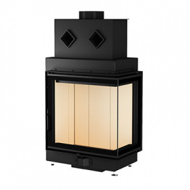 Каминная топка Gavryliv & Sons 64x39x62 R 8 кВт права