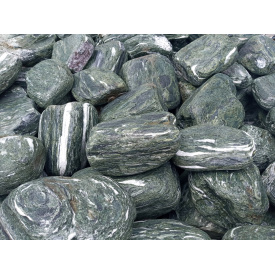 Галька Зелена перлина 100-250 мм зелена