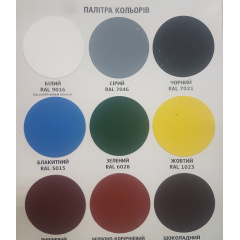 Гумова фарба для дахів Універсальна Фарбекс RAL 6005 Зелений відро матовий 12 кг Львів
