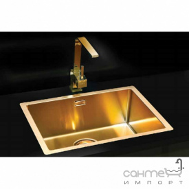Мойка нержавеющая Alveus Monarch Kombino 50 (бронза) 1121283, на столешницу и вровень (F/S-тип)